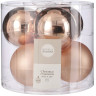 Набор шаров HOUSE OF SEASONS, ø 8 см, 6 шт., светло-розовый 85716